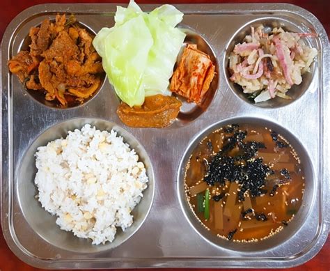 삼치엿장조림, 비엔나볶음, 쫄면야채무침 단체급식/메뉴/식단
